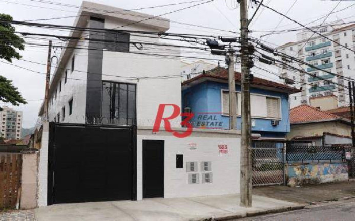 Imagem Casa com 2 Quartos à Venda, 90 m² em Campo Grande - Santos Imagem Casa com 2 Quartos à Venda, 90 m² em Campo Grande - Santos