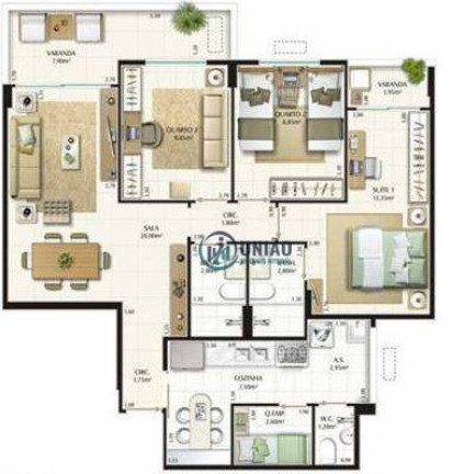 Imagem Apartamento com 3 Quartos à Venda, 97 m² em Icaraí - Niterói