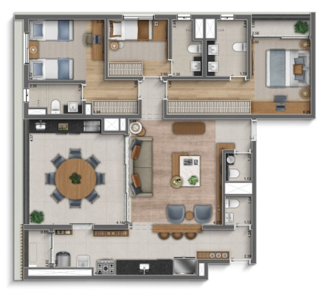 Imagem Apartamento com 3 Quartos à Venda, 275 m² em Perdizes - São Paulo Imagem Apartamento com 3 Quartos à Venda, 275 m² em Perdizes - São Paulo