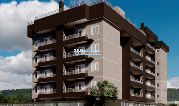 Apartamento com 2 Quartos à Venda, 74 m² em Centro - Ubatuba