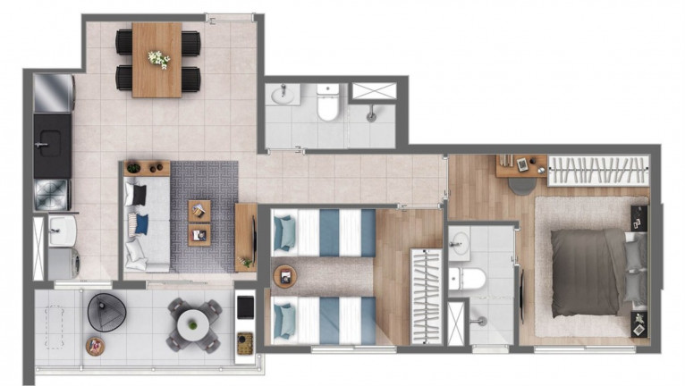 Imagem Imóvel com 1 Quarto à Venda, 40 m² em Centro - Campinas Imagem Imóvel com 1 Quarto à Venda, 40 m² em Centro - Campinas