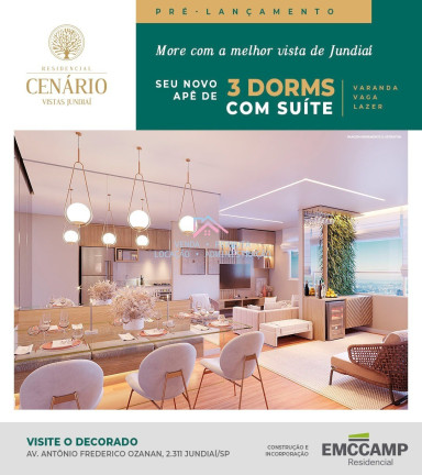 Imagem Apartamento com 3 Quartos à Venda, 60 m² em Jardim Carlos Gomes - Jundiaí Imagem Apartamento com 3 Quartos à Venda, 60 m² em Jardim Carlos Gomes - Jundiaí