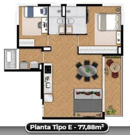 Imagem Apartamento com 2 Quartos à Venda, 77 m² em Vila Mariana - São Paulo
