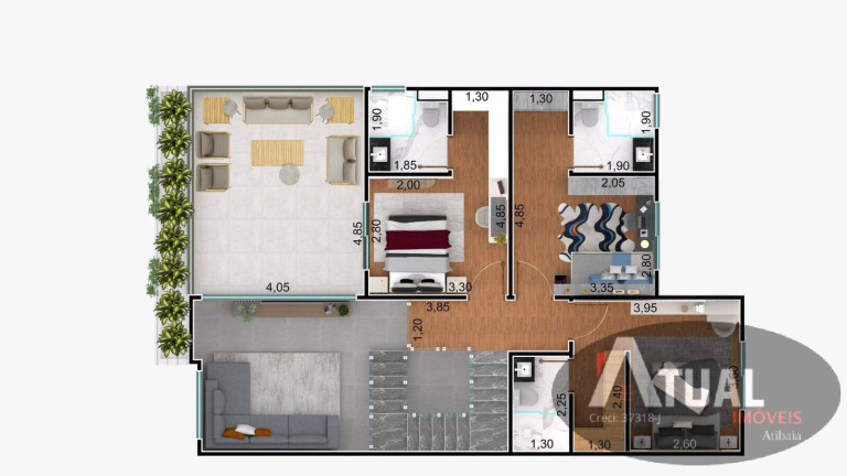 Imagem Casa de Condomínio com 4 Quartos à Venda, 173 m² em Vila Esperia Ou Giglio - Atibaia