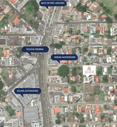 Imagem Apartamento com 2 Quartos à Venda, 68 m² em São Cristóvão - Criciúma