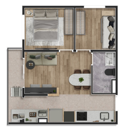 Imagem Apartamento com 1 Quarto à Venda, 29 m² em Ipiranga - São Paulo