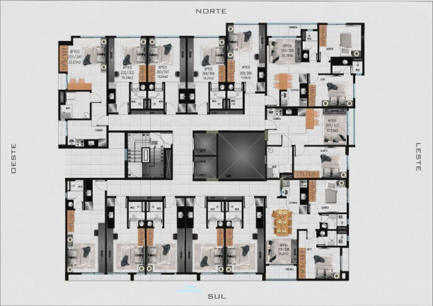 Imagem Apartamento com 1 Quarto à Venda, 50 m² em Bessa - João Pessoa Imagem Apartamento com 1 Quarto à Venda, 50 m² em Bessa - João Pessoa