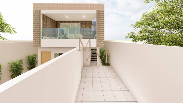 Imagem Casa com 3 Quartos à Venda, 150 m² em Embaré - Santos Imagem Casa com 3 Quartos à Venda, 150 m² em Embaré - Santos