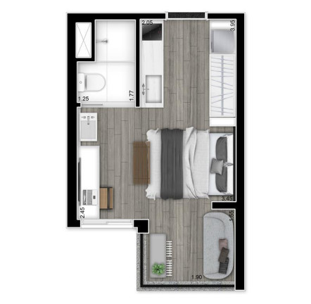 Imagem Apartamento com 1 Quarto à Venda, 52 m² em Vila Madalena - São Paulo Imagem Apartamento com 1 Quarto à Venda, 52 m² em Vila Madalena - São Paulo