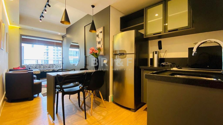 Imagem Apartamento com 1 Quarto para Alugar, 45 m² em Brooklin - São Paulo Imagem Apartamento com 1 Quarto para Alugar, 45 m² em Brooklin - São Paulo