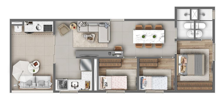 Imagem Cobertura com 3 Quartos à Venda, 79 m² em Vila Carmosina - São Paulo Imagem Cobertura com 3 Quartos à Venda, 79 m² em Vila Carmosina - São Paulo