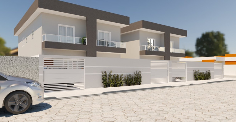 Imagem Sobrado com 3 Quartos à Venda, 110 m² em Suarão - Itanhaém Imagem Sobrado com 3 Quartos à Venda, 110 m² em Suarão - Itanhaém
