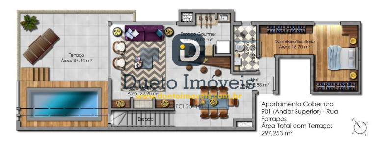 Imagem Apartamento com 4 Quartos à Venda, 234 m² em Nossa Senhora Medianeira - Santa Maria
