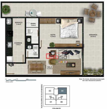 Imagem Apartamento com 1 Quarto à Venda, 60 m² em Braga - Cabo Frio Imagem Apartamento com 1 Quarto à Venda, 60 m² em Braga - Cabo Frio