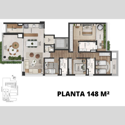 Imagem Imóvel com 4 Quartos à Venda, 149 m² em Moema - São Paulo Imagem Imóvel com 4 Quartos à Venda, 149 m² em Moema - São Paulo