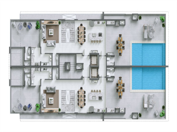 Imagem Apartamento com 4 Quartos à Venda, 226 m² em Praia Brava De Itajaí - Itajaí