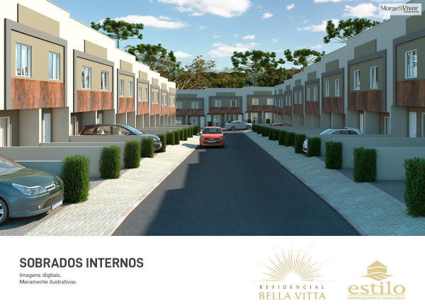 Imagem Casa com 3 Quartos à Venda, 117 m² em Santa Cândida - Curitiba Imagem Casa com 3 Quartos à Venda, 117 m² em Santa Cândida - Curitiba