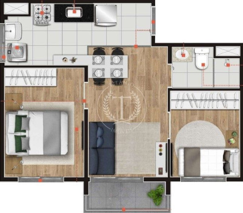 Imagem Apartamento com 2 Quartos à Venda, 34 m² em Cambuci - São Paulo Imagem Apartamento com 2 Quartos à Venda, 34 m² em Cambuci - São Paulo