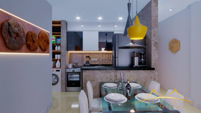 Imagem Apartamento com 2 Quartos à Venda, 64 m² em Nova Parnamirim - Parnamirim