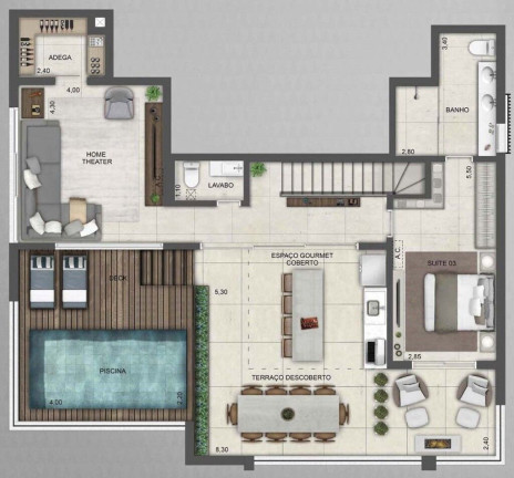 Imagem Apartamento com 2 Quartos à Venda, 88 m² em Perdizes - São Paulo Imagem Apartamento com 2 Quartos à Venda, 88 m² em Perdizes - São Paulo