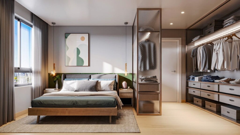 Imagem Apartamento com 2 Quartos à Venda, 61 m² em Bacacheri - Curitiba