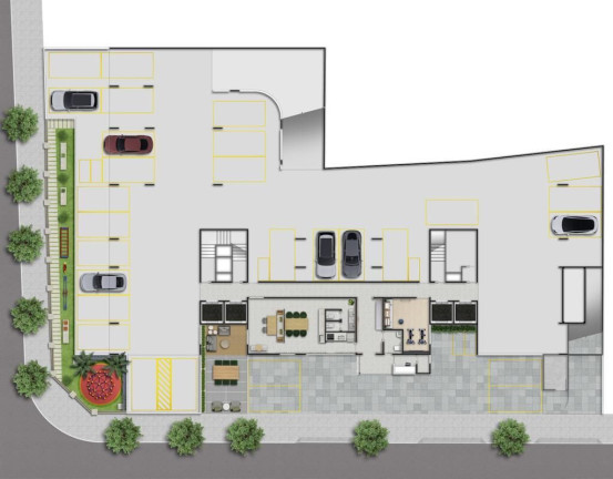 Imagem Apartamento com 2 Quartos à Venda, 35 m² em Jardim Bela Vista - Santo André