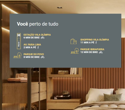 Imagem Apartamento com 1 Quarto à Venda, 25 m² em Vila Olímpia - São Paulo