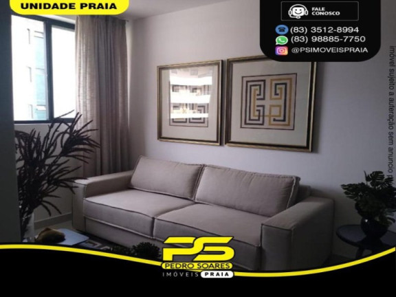 Imagem Apartamento com 2 Quartos à Venda, 55 m² em Cabo Branco - João Pessoa Imagem Apartamento com 2 Quartos à Venda, 55 m² em Cabo Branco - João Pessoa