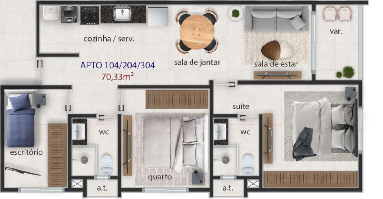Imagem Apartamento com 3 Quartos à Venda, 64 m² em Ipês - João Pessoa Imagem Apartamento com 3 Quartos à Venda, 64 m² em Ipês - João Pessoa