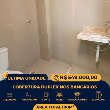 Imagem Apartamento com 2 Quartos à Venda, 40 m² em Bancários - João Pessoa
