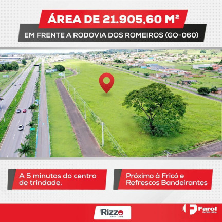 Imagem Terreno à Venda, 21.905 m² em Residencial Vieira - Trindade Imagem Terreno à Venda, 21.905 m² em Residencial Vieira - Trindade