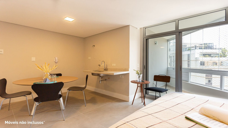 Imagem Apartamento com 1 Quarto à Venda, 34 m² em São Paulo Imagem Apartamento com 1 Quarto à Venda, 34 m² em São Paulo