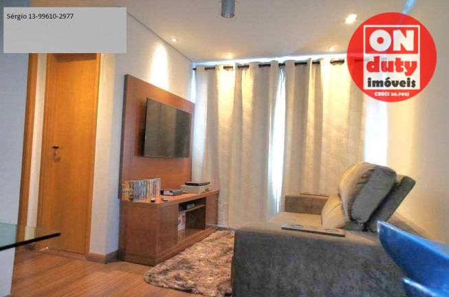 Apartamento com 1 Quarto à Venda, 56 m² em Aparecida - Santos