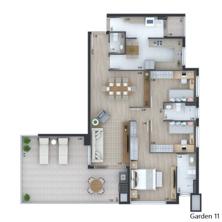 Imagem Apartamento com 3 Quartos à Venda, 119 m² em Ahú - Curitiba