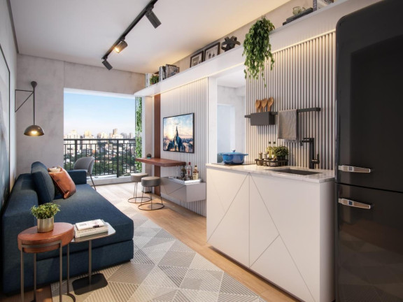 Imóvel com 1 Quarto à Venda, 26 m² em Campo Belo - São Paulo