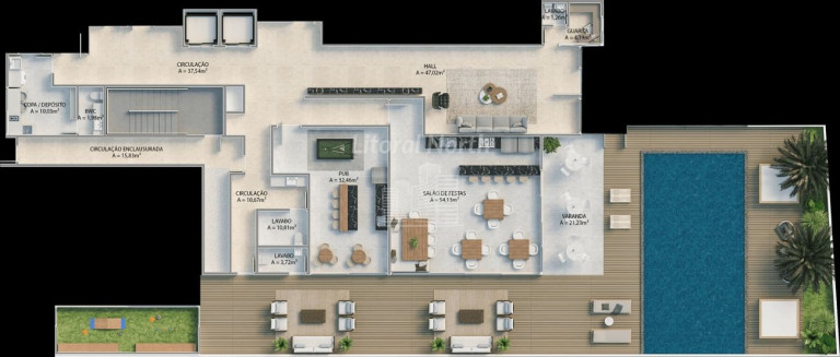 Imagem Apartamento com 4 Quartos à Venda, 229 m² em Praia Brava - Itajaí