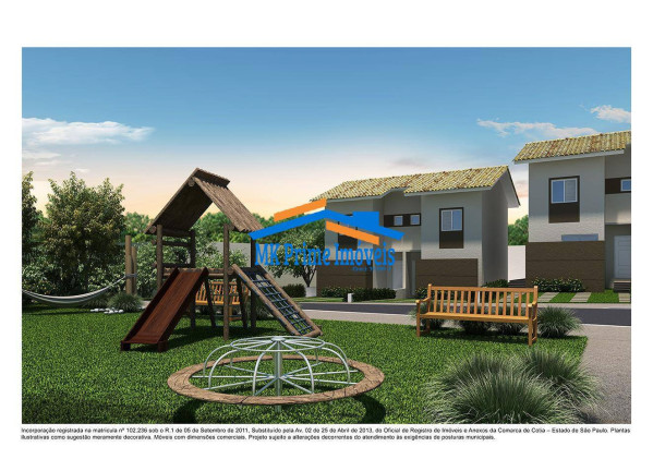 Imagem Casa de Condomínio com 2 Quartos à Venda, 70 m² em Parque Rincão - Cotia Imagem Casa de Condomínio com 2 Quartos à Venda, 70 m² em Parque Rincão - Cotia