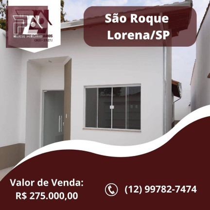 Imagem Casa com 2 Quartos à Venda, 125 m² em Vila São Roque - Lorena Imagem Casa com 2 Quartos à Venda, 125 m² em Vila São Roque - Lorena