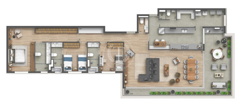 Imagem Cobertura com 3 Quartos à Venda, 188 m² em Sumaré - São Paulo Imagem Cobertura com 3 Quartos à Venda, 188 m² em Sumaré - São Paulo
