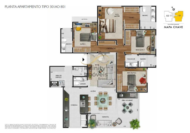 Imagem Apartamento com 4 Quartos à Venda, 152 m² em Castelo - Belo Horizonte Imagem Apartamento com 4 Quartos à Venda, 152 m² em Castelo - Belo Horizonte