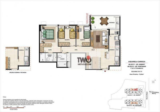 Imagem Apartamento com 3 Quartos à Venda, 76 m² em Rio Comprido - Rio De Janeiro