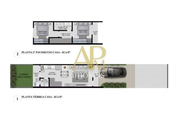 Imagem Casa com 2 Quartos à Venda, 100 m² em Sertão Do Maruim - São José Imagem Casa com 2 Quartos à Venda, 100 m² em Sertão Do Maruim - São José