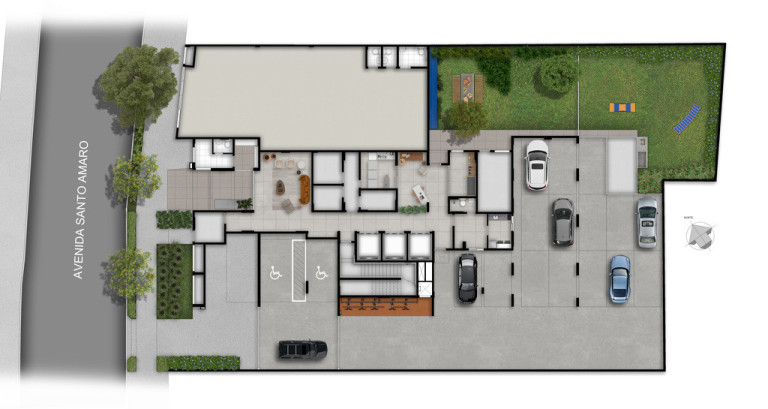 Imagem Imóvel com 2 Quartos à Venda, 37 m² em Santo Amaro - São Paulo Imagem Imóvel com 2 Quartos à Venda, 37 m² em Santo Amaro - São Paulo