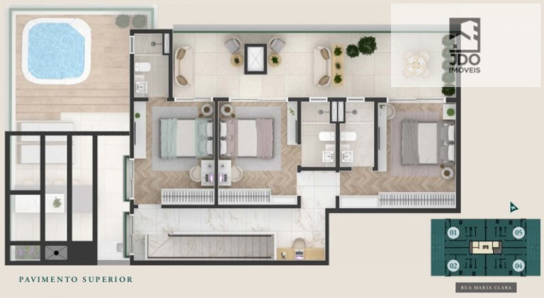 Imagem Cobertura com 3 Quartos à Venda, 203 m² em Alto Da Glória - Curitiba Imagem Cobertura com 3 Quartos à Venda, 203 m² em Alto Da Glória - Curitiba