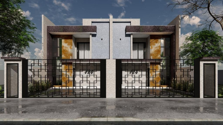 Sobrado com 3 Quartos à Venda, 132 m² em Tropical Iii - Cascavel