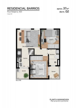 Imagem Apartamento com 2 Quartos à Venda, 40 m² em Itaquera - São Paulo Imagem Apartamento com 2 Quartos à Venda, 40 m² em Itaquera - São Paulo