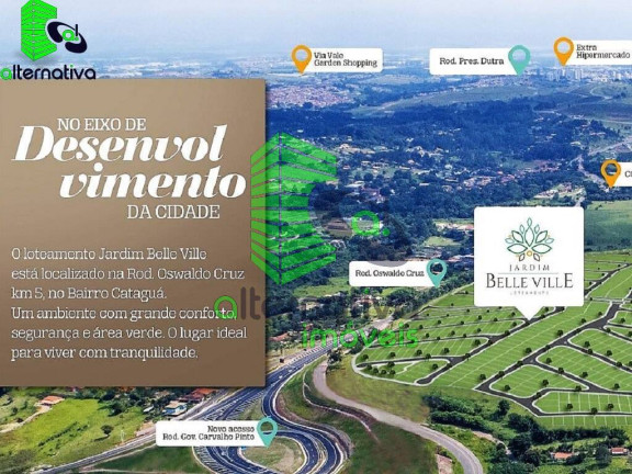Imagem Terreno à Venda, 250 m² em Jardim Belle Ville - Taubaté