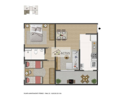 Imagem Apartamento com 2 Quartos à Venda, 45 m² em Lajinha (parque Durval De Barros) - Ibirité