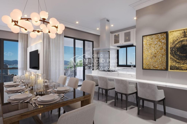Imagem Apartamento com 3 Quartos à Venda, 103 m² em Balneário Perequê - Porto Belo