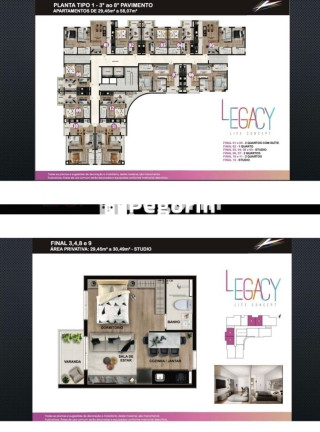 Imagem Apartamento com 2 Quartos à Venda, 57 m² em Centro - Pinhais